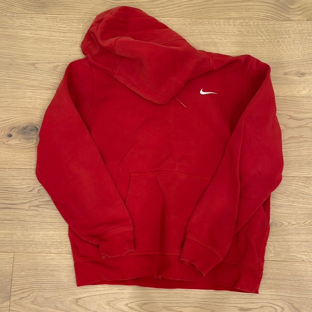 Red Nike sweater